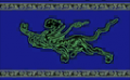 Flagge von Metin2 Jinno – Blaues Königreich