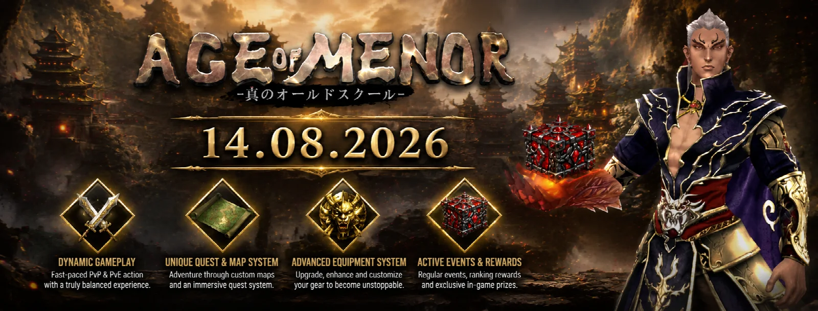 Age of Menor 14 Ağustos 2026 1–120 sezon kapağı