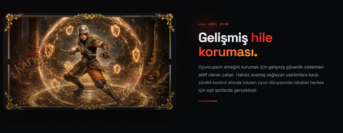Kafkas2 hile koruması beyanı