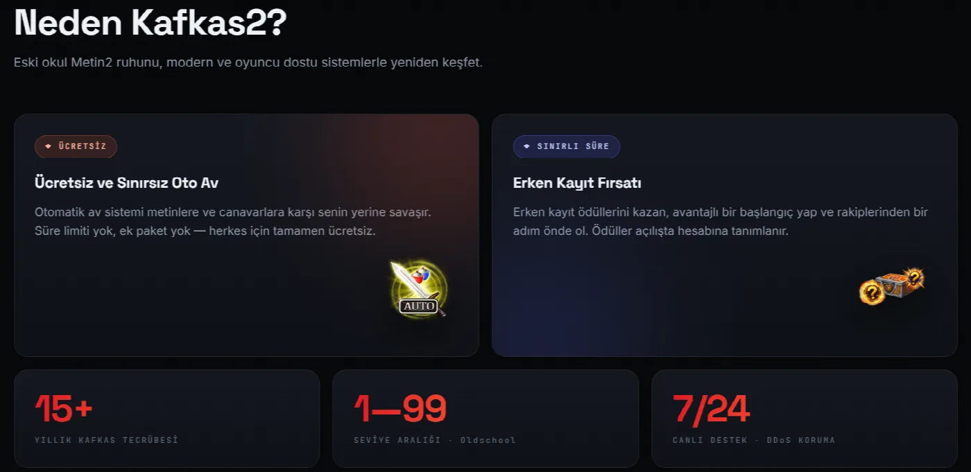 Kafkas2 genel özellik ve otomatik av beyanları