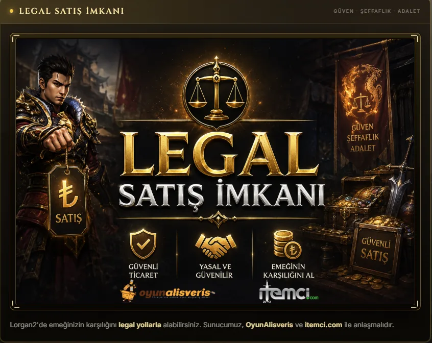 Lorgan2 oyun içi satış modeli tanıtımı