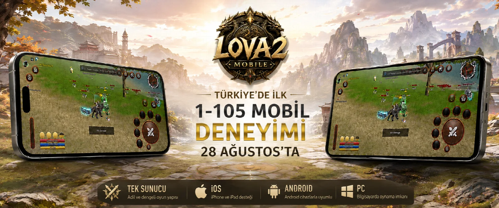 Lova2 Mobile 28 Ağustos 2026 PC Android iOS sezon kapağı