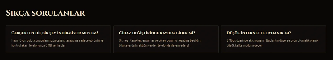 Metin2 Remastered sık sorulan sorular