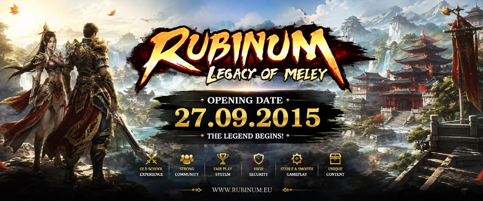 Rubinum 27 Eylül 2015 Legacy of Meley açılış kapağı