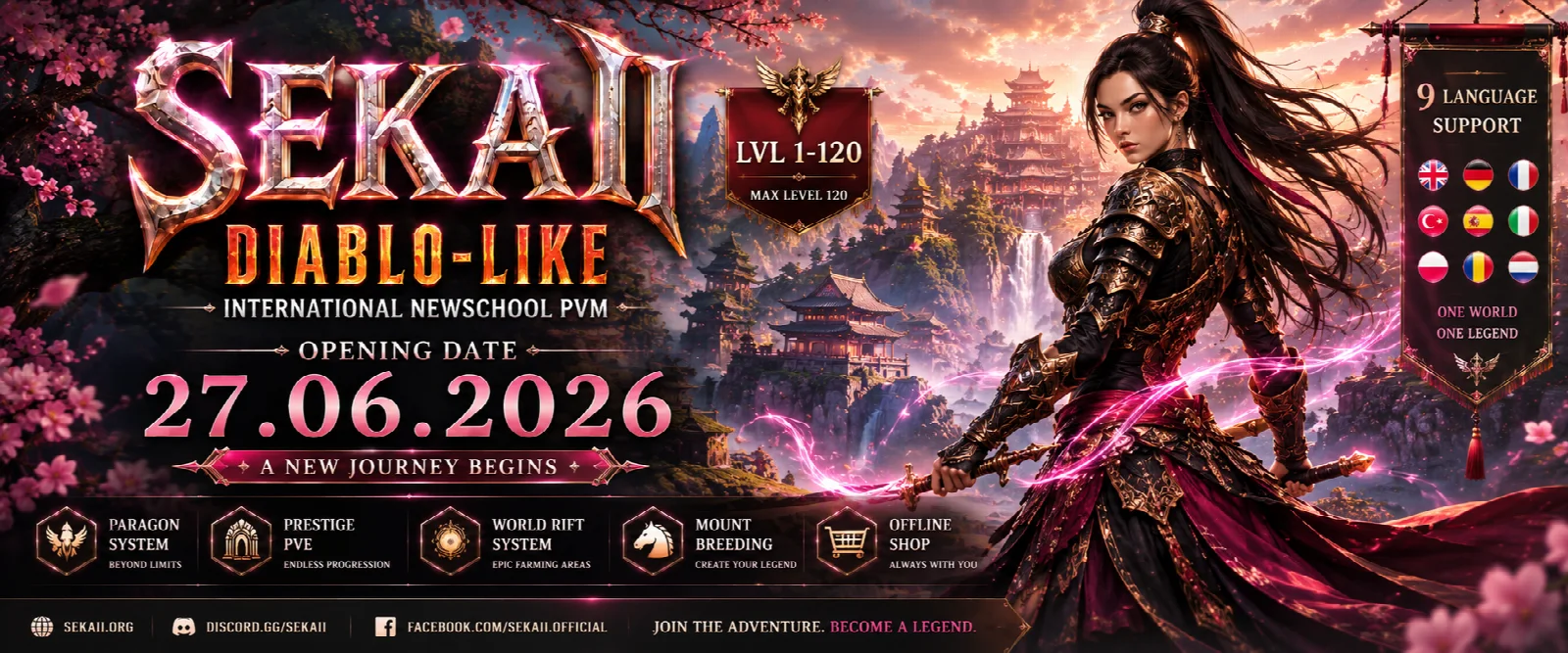 Sekaii 27 Haziran 2026 1–120 International Newschool PvM kapağı