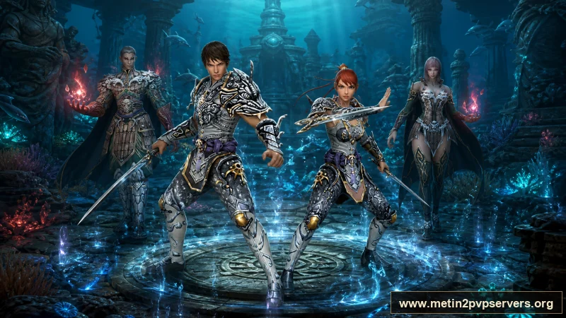 Batık tapınakta ninja ve sura Metin2 akıncıları için sinematik Metin2 wallpaper